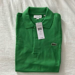 Lacoste Mens Medium Kelly Green Polo